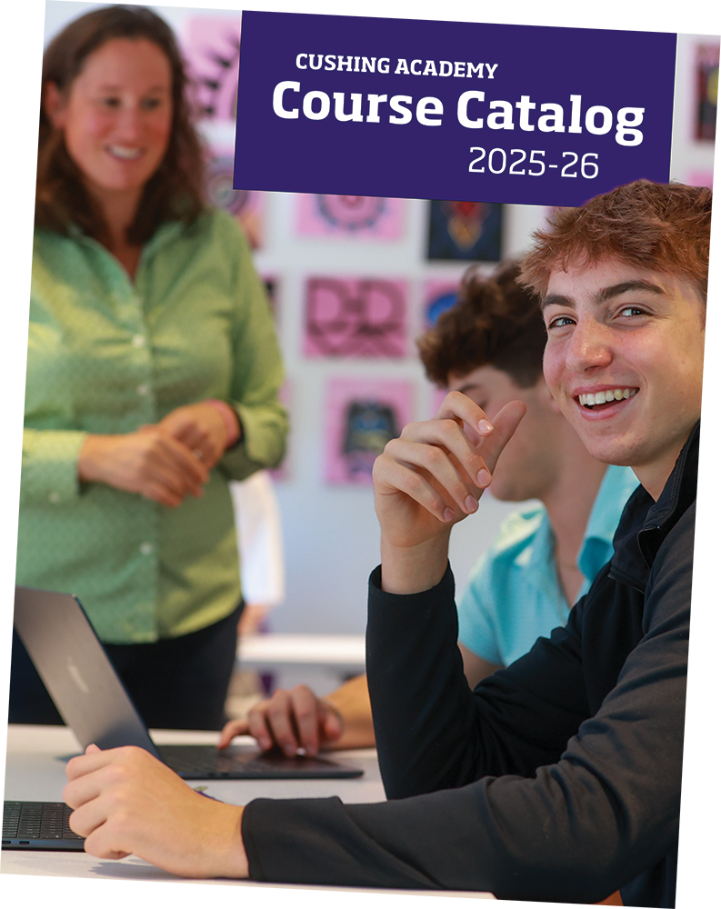 Cushing Academy Course Catalog 2025-26 Cover